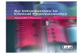 An Introduction to Clinical Pharmaceutics - A. Florence (Pharmaceutical Press, 2010) WW
