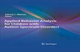 Applied Behavior Analysis for Children With Autism Spectrum Disorders - J. Matson (Springer, 2009) WW