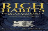 Rich Habits - The Daily Success Habits of Wealthy Individuals