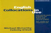 English Collocations in Use Intermediate