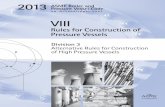 ASME BPVC 2013 - Section VIII, Division 3: Alternative Rules for Construction of High Pressure Vessels