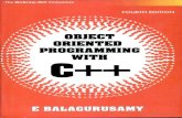 Balaguruswamy Object Oriented Programming