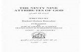 The 99 Attributes Of Allah - Internet Archive · 2013. 2. 3. · 1-ALLAH *1S Allah is the greatestnameoftheNinety-nine names, because it indicates the essence that brings together