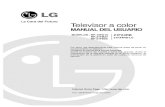 LG: Mobile Devices, Home Entertainment & Appliances | LG USA...RP-21FB37 21 FX4RB-LD RP-21FE65 Por favor, lea detenidamente este manual antes de poner en funcionamiento su televisor.