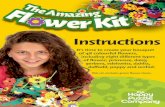 Amazing Flower Kit Instructions - The Happy Puzzle Company...family, has over 30 different types of species growing in many different countries all around the world. Gerberas are very