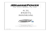 4.3L PARTS MANUAL - Marine Power USA2019/08/04  · 4.3L PARTS MANUAL TL43V-0600 17506 Marine Power Industrial Park Ponchatoula, LA 70454 Parts Direct Line: (504) 386-3571 or (877)