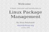 Linux Package Management - St. Louis UNIX Users Group