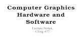 Computer Graphics Hardware and Software - Middle East Technical