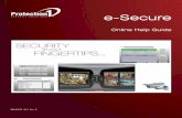 Pro 1 e-SECURE Online Help Guide - AlarmNet Services - Honeywell