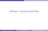 Databases - Relational Data Model - The University of Western