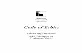 Code of Ethics - American Sociological Association