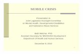 MOBILE CRISIS - North Carolina General Assembly - Home Page