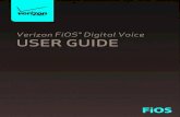 Verizon FioS Digital Voice USer gUiDe - Internet, TV and Phone