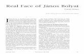 Real Face of Jnos Bolyai - American Mathematical Society