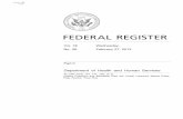 Department of Health and Human Services - U.S. Government Printing