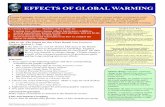 Effects of Global Warming Lesson Plan - Ventura County Air