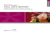 Fall 2012 RepoRt - Employee Recognition, Rewards, and Culture