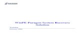 WinPE Paragon System Recovery Sysprep-Integrated Solution