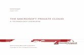 THE MICROSOFT PRIVATE CLOUD - David Chappell
