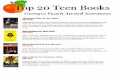 Georgia Peach Award Nominees - Weebly - Create a free website and
