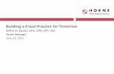 Building a Fraud Practice for Tomorrow