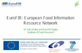 EuroFIR: European Food Information Resource Network
