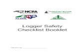 Logger Safety Checklist Booklet - N.C. Department of Labor