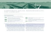 Corporate Social Responsibility: The Concept - Landing
