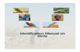 Identification Manual on Birds - Ministry of Environment & Forests