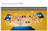 Evaluating Apache Cassandra as a Cloud Database White Paper - DataStax