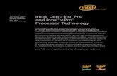 Intel® Centrino® Pro and Intel vPro Processor Technology