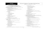 TEXAS Examination Content Outlines