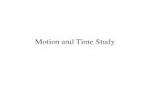 Motion and Time Study - UW Courses Web Server