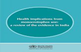 Health implications from monocrotophos use: a review of the