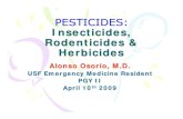 PESTICIDES: Insecticides, Rodenticides & Herbicides