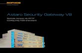 ASG V8 guide remote access pptp en