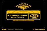 Public Safety Canada: Earthquakes â€“ What to do?