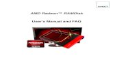 AMD Radeonâ„¢ RAMDisk User's Manual and FAQ