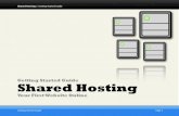 Shared Hosting// Getting Started Guide