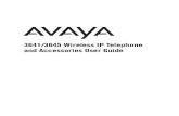 Avaya 3641/3645 Wireless IP Telephone and Accessories User Guide
