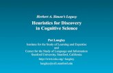 Heuristics for Discovery in Cognitive Science