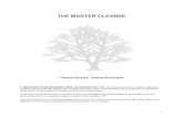 THE MASTER CLEANSE - This Web site coming soon