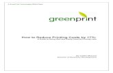 How to Reduce Printing Costs by 17% - GreenPrint