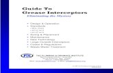 Guide To Grease Interceptors - Plumbing & Drainage Institute
