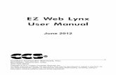 EZ Web Lynx User Manual