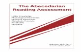 The Abecedarian Reading Assessment -