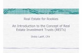 Real Estate for Rookies An Introduction to the Concept of Real Estate Investment Trusts