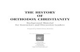 THE HISTORY OF ORTHODOX CHRISTIANITY - Greek Orthodox Archdiocese