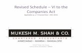 Revised Schedule â€“VI to the Companies Act