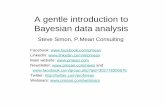 A gentle introduction to Bayesian data analysis